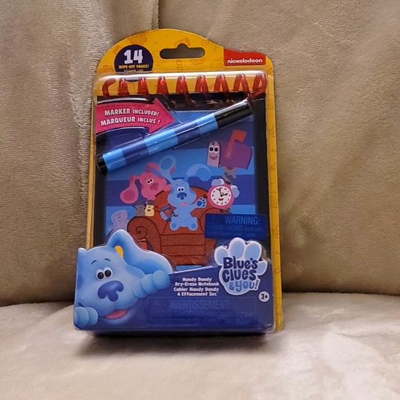 toys r us Toys Blues Clues You Handy Dandy Dryerase Notebook Poshmark